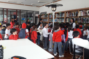 Visita Colegio Nahuelcura De Machali Biblioredes