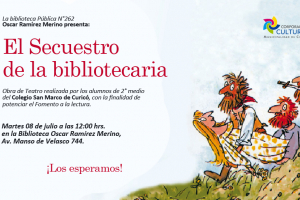 Obra De Teatro El Secuestro De La Bibliotecaria Biblioredes