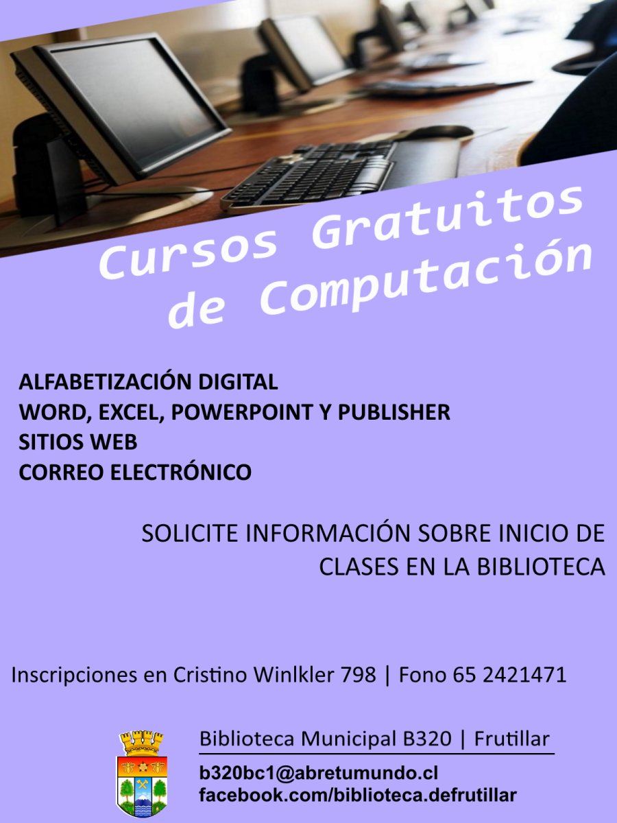 Cursos de Computacion GRATUITOS